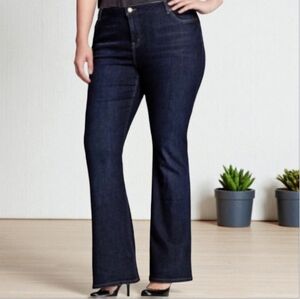NWOT Michael Kors Bootcut Dark Wash Jeans